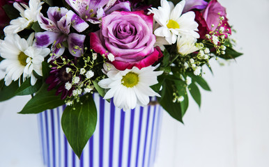 Bouquet of pink flowers