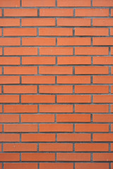 Obraz premium Red Brick wall for background or texture. Old red brick wall texture background