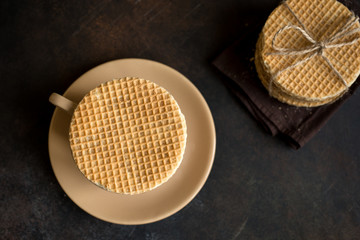 Dutch waffles, stroopwafel