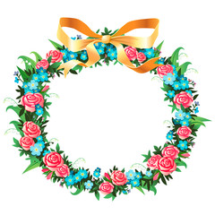  floral wreath