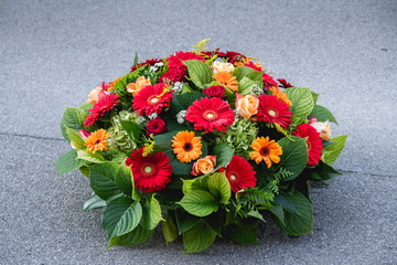 Ikebana - Funeral wreath