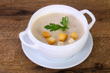 Mushroom cream soup