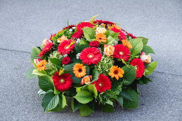 Ikebana - Funeral wreath