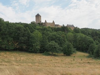 Burg Lichtenberg bei Kusel in Rheinland-Pfalz 
