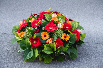 Ikebana - Funeral wreath