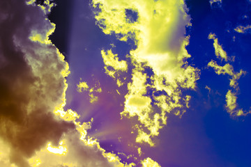 Abstract sky with clouds