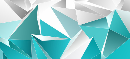 Triangular 3d, modern background