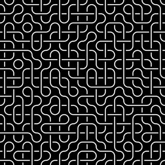 Pipeline grid. Abstract geometric design of tubes. industrial background. Architectural metal structure. seamless geometric pattern. Modern texture pattern