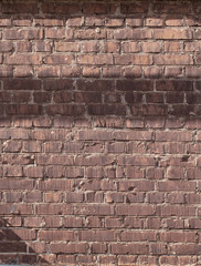 red brick wall texture