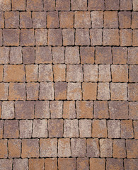 paving slabs in the form of squares