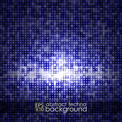 abstract virtual technological background.  Macro abstract network texture on blue. For your design, web design Eps10.