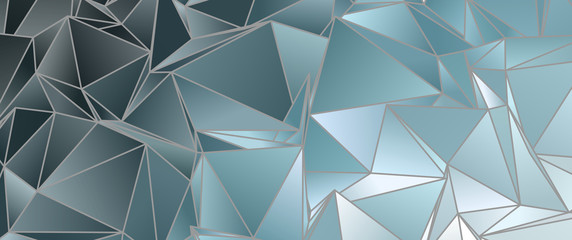 Triangular 3d, modern background