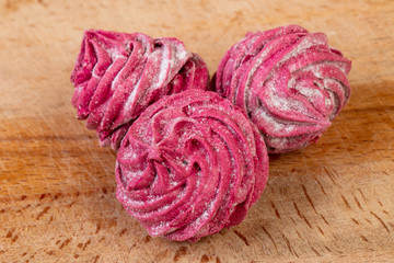 Tasty sweet merengue