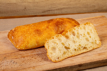 Italian ciabatta bread
