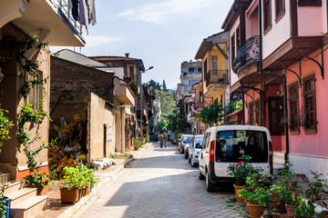 Greek Historical Buildings Mudanya Bursa in Turkey