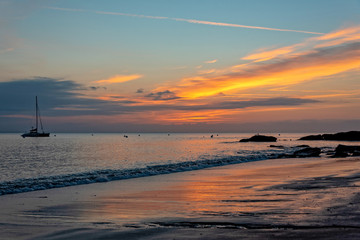 Miroitement crépusculaire