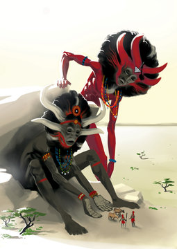 CREATION MYTH_the Maasai
