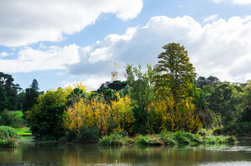Ornamental Lake in the Melbourne Royal Botanic Gardens.