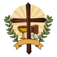 Christian cross symbol