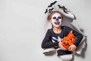 child on Halloween