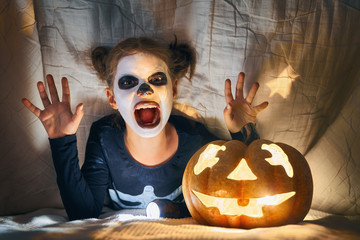 child on Halloween