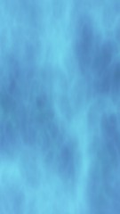 Background of abstract blue color smoke. The wall of blue fog. 3D illustration