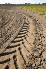 Naklejka premium sandabdruck