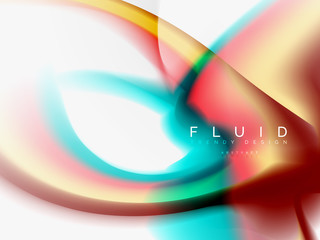 Background abstract color flow, liquid design