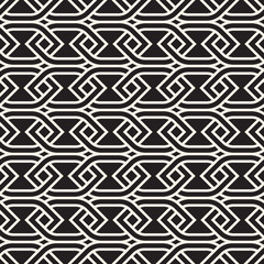 Vector seamless pattern. Modern stylish abstract texture. Repeating geometric tiles..