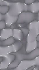 Obraz premium Graphic illustration - liquid pattern gray color. Modern abstract background. Design wallpaper. 3D illustration