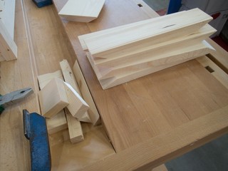 cerpenter workshop with tools and wood