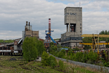 An old coal mine in Poland.