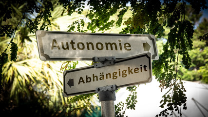 Schild 336 - Autonomie