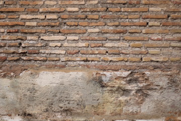 Vintage brick wall texture