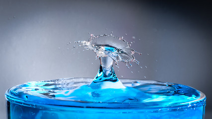 Water drop collision