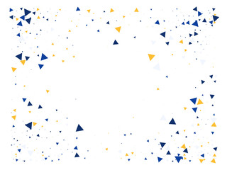 Obraz premium Bang, Blast, Moved Particles, Vector Explosion Border. Broken Glass Moving Memphis Bright Fragmentation. Stars, Glitter, Trendy Cosmic Frame, Vortex, Shattered Fragments. Hipster Cool Memphis Border.
