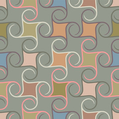 Retro repetitive wallpaper - Vintage pattern - Spherical