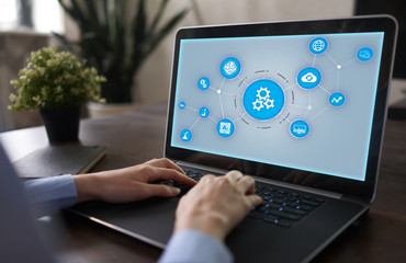 Automation solution and software for business process, Workflow, Modern technology and...