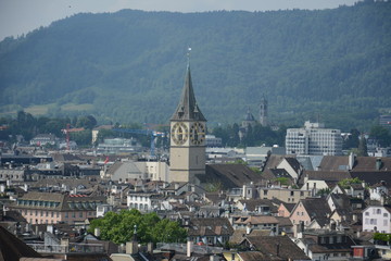 Naklejka premium view of the city