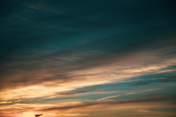 magnificent sunset