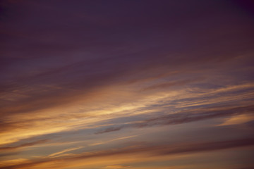 magnificent sunset