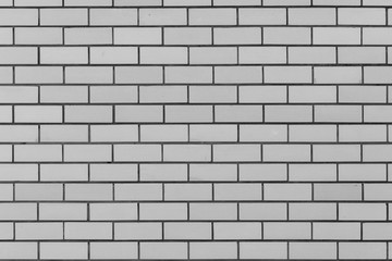 Brick wall in a house under construction