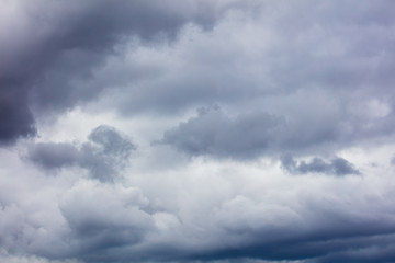 Clouds before the rain as a background