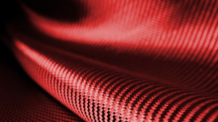 Material of composite product dark red carbon fiber