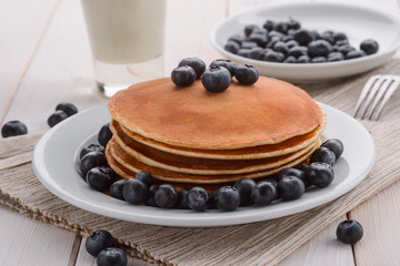 A dish with tasty bakery