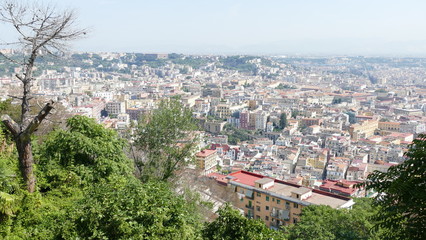 Napoli view from Vomero