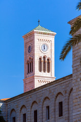 Fototapeta premium Exterior of St. Joseph's Church in Nazareth