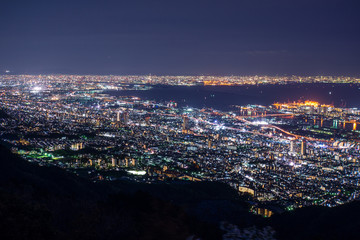 Fototapeta na wymiar [兵庫県]神戸・摩耶山夜景