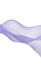 Abstract pink wave. Bright pink ribbon on white background. Pink scarf. Abstract smoke. Raster air background. Vertical image orientation. 3D illustration