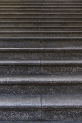 Ausschnitt einer Treppe aus Granitsein mit vielen Stufen als Hintergrund, Section of a granite...